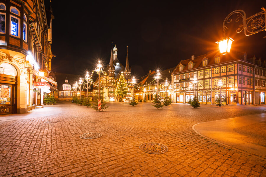Marktplatz-Wernigerode-Weihnachten
